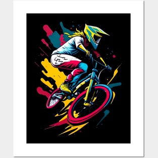 BMX BIKE LOVER Posters and Art